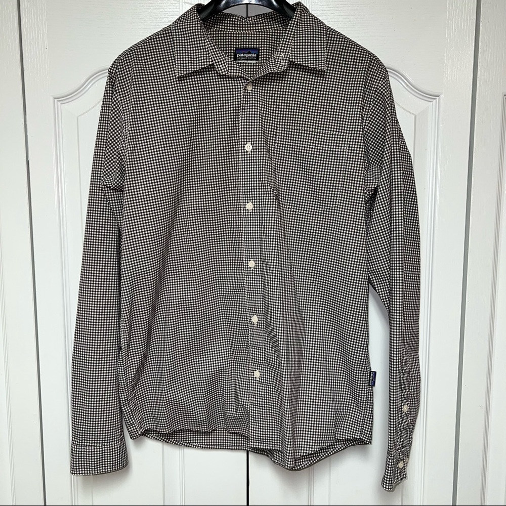 Patagonia long sleeve cotton shirt